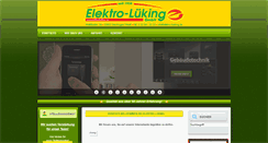 Desktop Screenshot of elektro-lueking.de